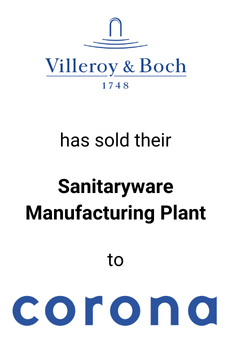 Villeroy & Boch sale of Mexico sanitaryware manufacturing plant — M&A advisory by Seale & Associates