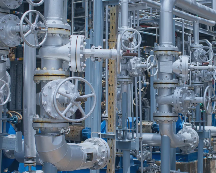 Industrial pump and valve components symbolizing the P&V industry