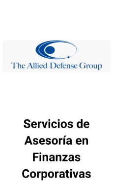 Seale Asesoró a Allied Defense Group en Finanzas Corporativas — asesoría M&A de Seale & Associates