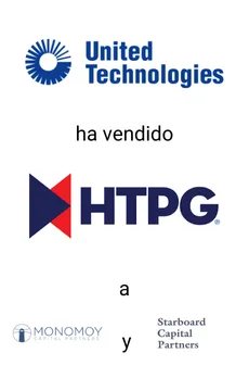 Seale Advised UTC on the Divestiture of HTPG — tombstone