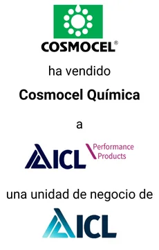Seale Advised Cosmocel Qu&iacute;mica on its Sale to ICL Performance Products &mdash; tombstone