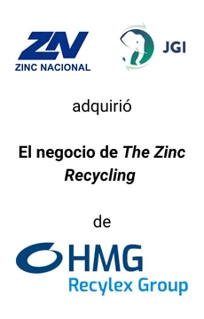 Seale Advised Zinc Nacional on the acquisition Acquisition of the Zinc Recycling Business of HMG &mdash; tombstone