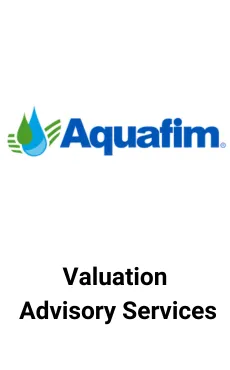 Seale Advised Aquafim on Valuation Advisory Services &mdash; M&A advisory by Seale & Associates