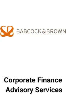 Seale Advised Babcock & Brown on Corporate Finance Advisory Services &mdash; M&A advisory by Seale & Associates